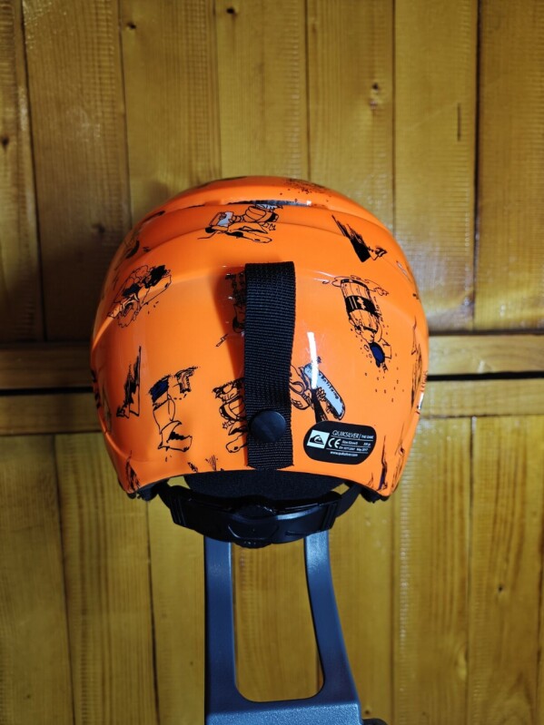 PRILBA QUIKSILVER THE GAME ORANGE 50-52CM